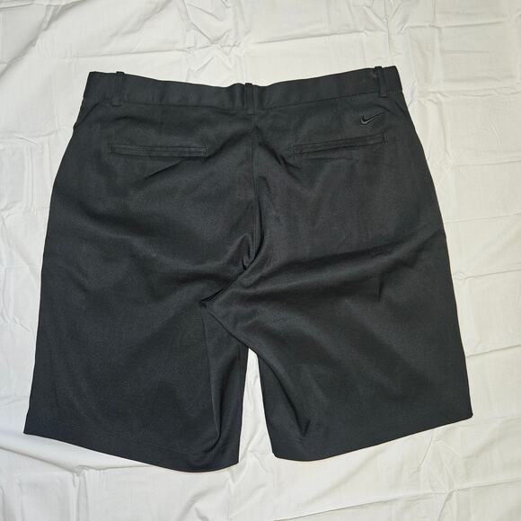Nike Golf Shorts Men 36 Black Dri-Fit Performance Casual Stretch Sporty Athletic - Picture 4 of 12